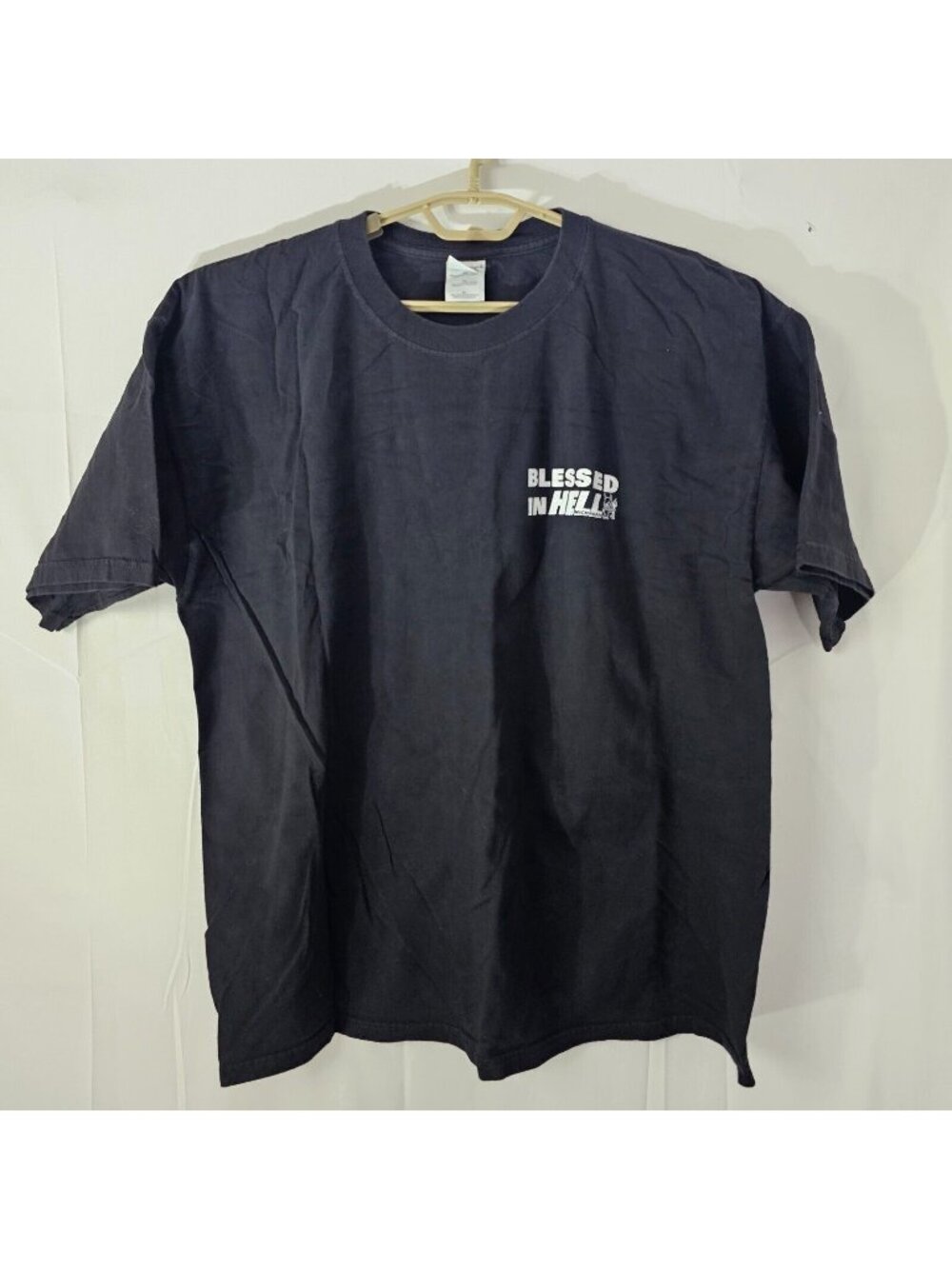 Y2K 2002 Blessing of the Bikes Michigan Motorcycle Rally TShirt XL Black Graphic